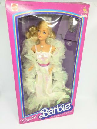 Vintage Barbie Doll 1983 4598 Crystal With Open Box