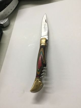 Laguiole Pocket Knife Knife With Corkscrew