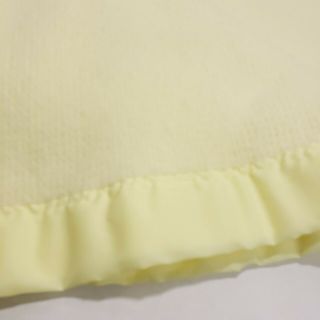 Vintage Soft Baby Blanket Yellow 36 