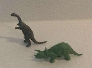 Marx Toys Vintage Prehistoric Series Dinosaurs (2)