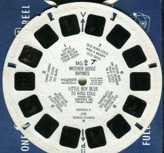 Viewmaster Reel: Mg - 2 Mother Goose Rhymes: Little Boy Blue To King Cole