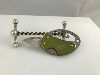 Buck 759 Usa Small Single Blade Pocket Knife With Built In Bottle Opener