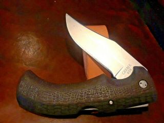 Gerber Gator 650 Lockback Knife Plain Edge Blade Usa