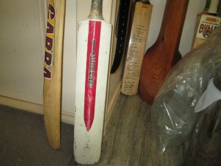1970s Ian Chappell S Aust ROWE & JARMAN Gray Nicholls vintage rare cricket bat 3
