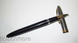 Vintage Sheaffer Snorkel Sentinel Fountain Pen 14k Gold Nib