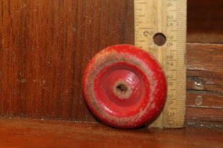 Vintage Toy Wood Wooden Tire Wheel For Truck Car 1 - 3/4 " X 1/2 "