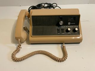 Vintage Johnson Messenger 132 Cb Radio Base Station Transceiver Phone