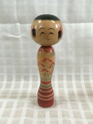 Vintage Small Kokeshi Japanese Wooden Doll:sined Hiroshi Mito 5.  5 " 114