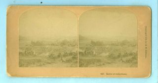 B.  W.  Kilburn,  7337 Battle Of Gettysburg,  Pa,  One Of Mist Important,  Civil War