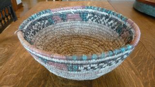 Handmade Tribal Grain Basket/bowl - From Nigeria,  Africa