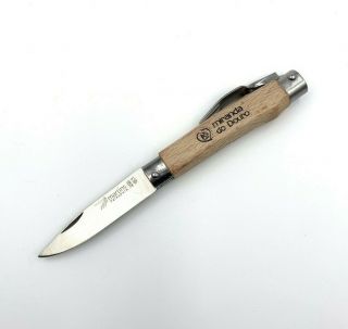 Martins Palacoulo Knife Wood Handle Folding Pocketknife With Fork Portugal