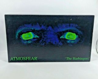 Atmosfear The Harbingers Vhs Vcr Board Game Vtg 1995 Mattel Horror 100 Complete