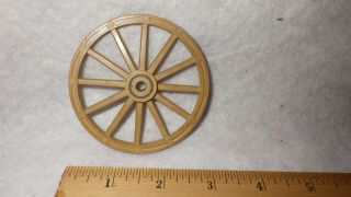 Roy Rogers Chuck Wagon By Ideal - Rear Wagon Wheel - - Vintage.