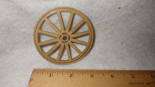 Roy Rogers Chuck Wagon By Ideal - Rear Wagon Wheel - - Vintage