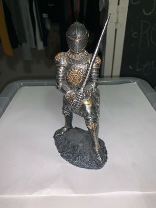 Medieval Knight Decorative Figurine Statue 7 "