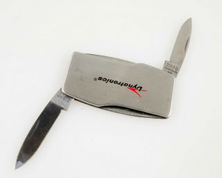 Zippo DYNATRONICS APOLLO PCM Telemetry Pocket Knife Vintage 3