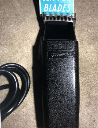 Vintage Andis Speed Master And Styliner Ii Clippers And Blades