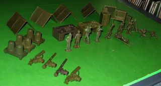 Marx Armed Forces Army Field Hq Supply. .