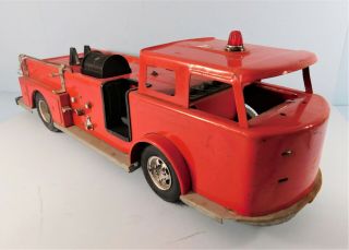 Buddy - L Pressed Steel Ladder Fire Truck Toy 25 " Long Texaco
