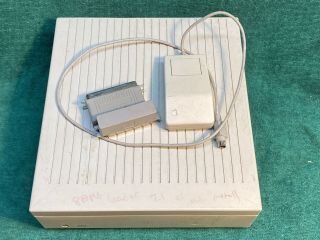 Vintage Apple Hard Drive 20SC Model M2604 Powers Up 80mb? & Mouse 2