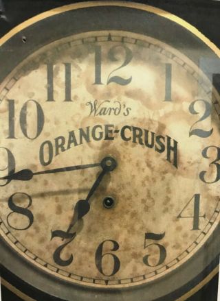 Advertising Clock Orange Crush 2