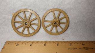 Roy Rogers Chuck Wagon By Ideal - Front Wagon Wheels - - Vintage