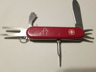 Wenger Golf Pro Swiss Army knife in red 3