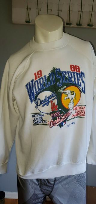 Vtg Rare 1988 World Series Los Angeles Dodgers Vs Oakland A 