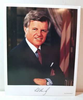 Senator Edward Ted Kennedy,  Signed 8x10 Photo,  Autograph