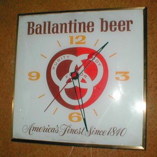 1963 Ballantine Beer All Pam Clock