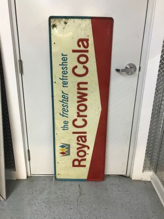 Vintage Rc Soda 18” X 54 Store Sign 1966