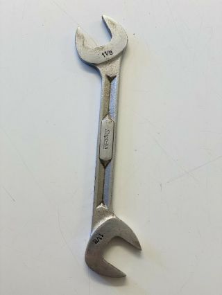 Vintage Snap On Vs5236 • 1 1/8 " 4 - Way Open End Angle Head Wrench