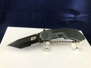 Smith & Wesson M&p Assisted Military & Police Pocket Knife Swmp3bs