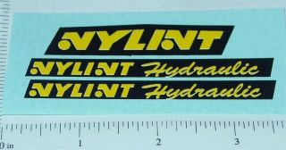 Nylint Hydraulic Dump Truck Stickers Ny - 108