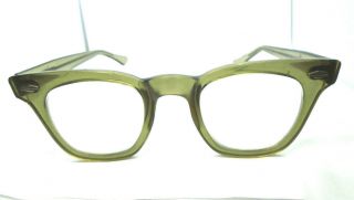 Msa Vintage Safety Glasses 5 1/2 " Green