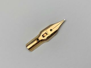 Vintage Montblanc No.  22 Fountain Pen 14c Gold Ef Nib Spare Parts