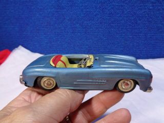 Vintage Tin Litho Toy Car F - 2