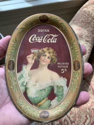 Rare 1907 Coca - Cola Tip From Local Estate