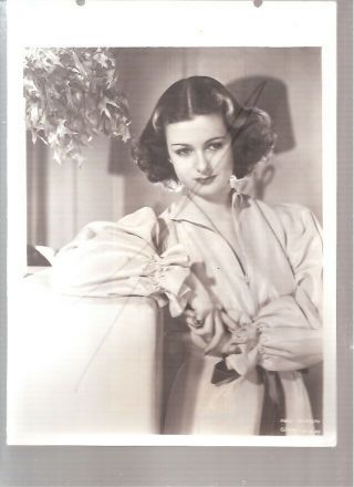 1939 Joan Bennett " The Man In The Iron Mask " Publicity Photo