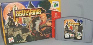 Vintage Nintendo 64 N64 Castlevania 64 Video Game Cartridge Cib