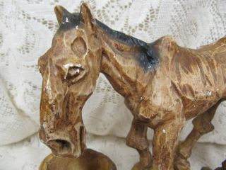 Chalkware Horse The Strawberry Roan HS 