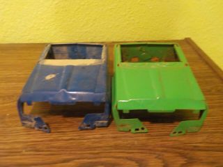 Vintage Tonka Dodge Pickup Truck Set Of 2 Cab Without Top