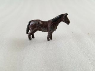 Vintage Miniature Lead Metal Horse Pony Toy Figurine