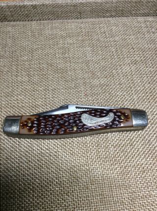 Vintage Imperial Frontier 4431 Stockman Pocket Knife/ Usa Made