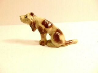 Small Vintage Cast Metal Dog Marked With M,  Number 41/24 And Made In Usa