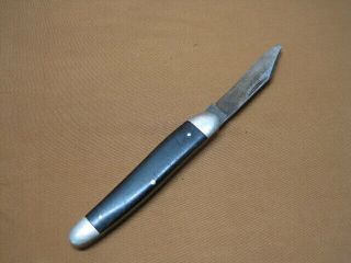 Vintage J A Henckels Single / One Blade Folding Pocket Knife Germany 1780 Black