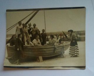Vintage Black And White Photograph Ardglass Missions To Seamen 1935