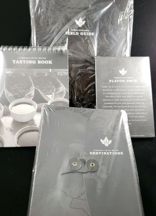 Starbucks Coffee Master Kit - books & 12 cups 3