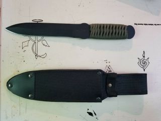 Cold Steel True Flight Thrower Fixed Blade Knife W/ Sheath & Box 80tftc