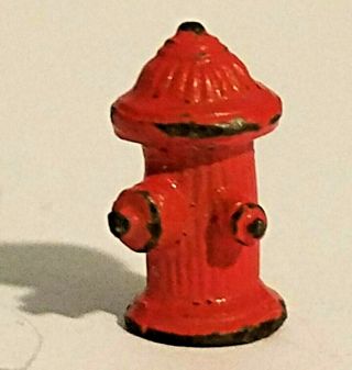 Vintage Miniature Lead Metal Fire Hydrant